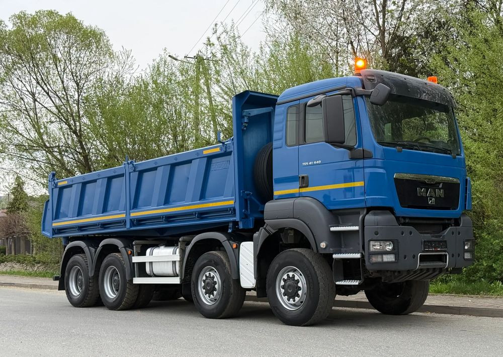 MAN * Kiper * Wywrotka * 35-440 * MAN TGS * 8X8 * Bordmatic * Bardzo Dobry Stan - Tipper: picture 2 MAN * Kiper * Wywrotka * 35-440 * MAN TGS * 8X8 * Bordmatic * Bardzo Dobry Stan - Tipper: picture 2