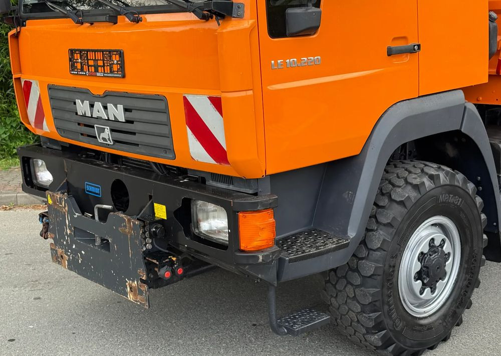 MAN * MAN 10-220 * Kiper Wywrotka Meiller * 4x4 * Zimowe Utrzymanie * Unimog * - Tipper: picture 3 MAN * MAN 10-220 * Kiper Wywrotka Meiller * 4x4 * Zimowe Utrzymanie * Unimog * - Tipper: picture 3