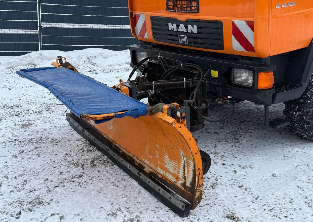MAN * MAN 10-220 * Pług * Kiper Wywrotka Meiller * 4x4 * Zimowe Utrzymanie * Unimog * - Tipper: picture 2 MAN * MAN 10-220 * Pług * Kiper Wywrotka Meiller * 4x4 * Zimowe Utrzymanie * Unimog * - Tipper: picture 2
