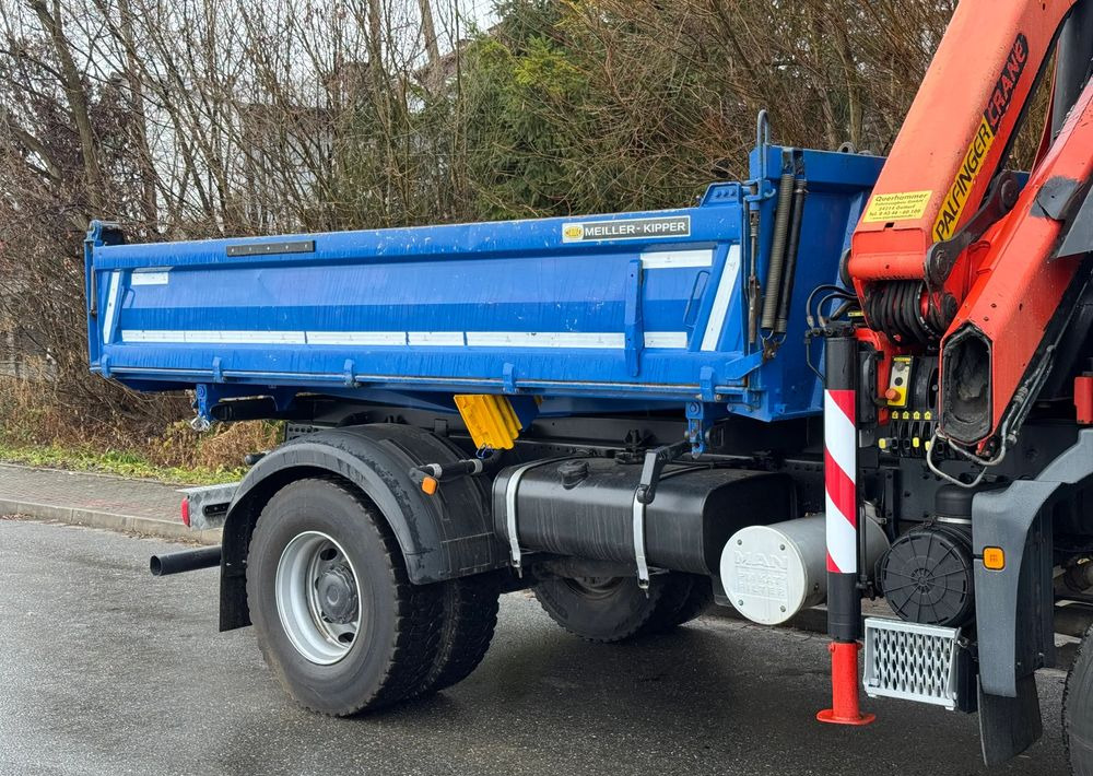 Tipper MAN * MAN 18 280 * Kiper Wywrotka * 4x4 * HDS Palfinger  120 STAN BARDZO DOBRY * Sprowadzony: picture 8