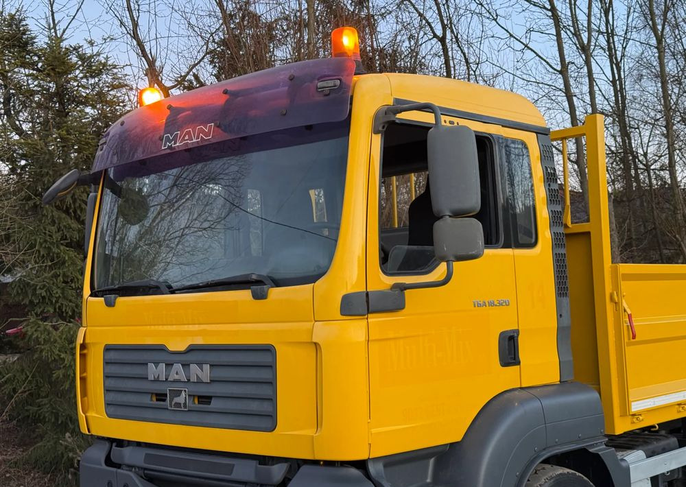 Tipper MAN * MAN TGA 18-320 * Kiper Wywrotka * 4x2 * Kran * Sprowadzony* Bardzo Dobry Stan: picture 16