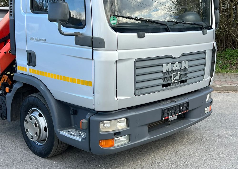 MAN MAN TGL 12-240 Kiper Wywrotka 4x2 Kran PALFINGER PK 12500 BARDZO DOBRY STAN - Tipper: picture 4 MAN MAN TGL 12-240 Kiper Wywrotka 4x2 Kran PALFINGER PK 12500 BARDZO DOBRY STAN - Tipper: picture 4