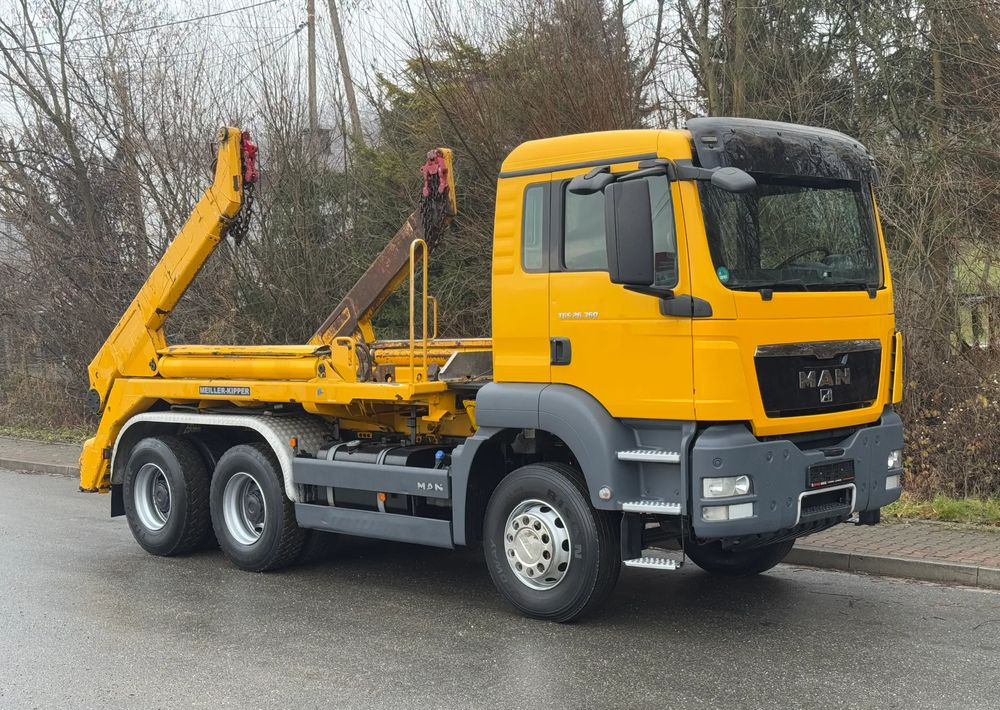 MAN * Sprowadzony * MAN TGS * 6x4 * Bramowiec * Bardzo Dobry Stan * Meiller Kiper * - Skip loader truck: picture 2 MAN * Sprowadzony * MAN TGS * 6x4 * Bramowiec * Bardzo Dobry Stan * Meiller Kiper * - Skip loader truck: picture 2