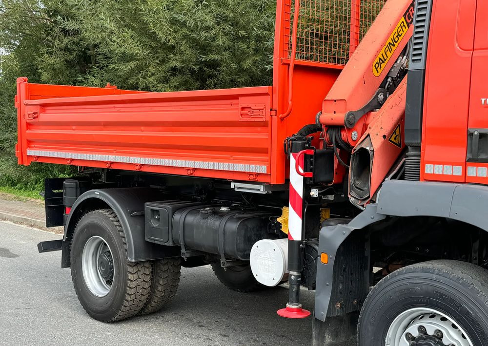 Tipper MAN TGM 18-280 MAN 4x4 HDS PALFINGER 105 KIPER WYWROTKA MEILLER BARDZO DOBRY STAN: picture 6