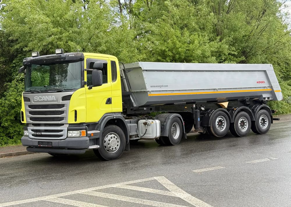 Scania * Zestaw * Scania G400 + Naczepa Kogel Kiper Wywrotka * Sprowadzony * Bardzo Dobry Stan * - Tractor unit: picture 3 Scania * Zestaw * Scania G400 + Naczepa Kogel Kiper Wywrotka * Sprowadzony * Bardzo Dobry Stan * - Tractor unit: picture 3