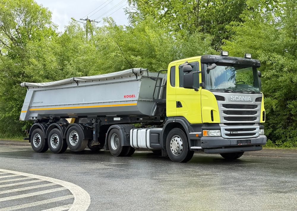 Scania * Zestaw * Scania G400 + Naczepa Kogel Kiper Wywrotka * Sprowadzony * Bardzo Dobry Stan * - Tractor unit, Tipper semi-trailer: picture 2 Scania * Zestaw * Scania G400 + Naczepa Kogel Kiper Wywrotka * Sprowadzony * Bardzo Dobry Stan * - Tractor unit, Tipper semi-trailer: picture 2