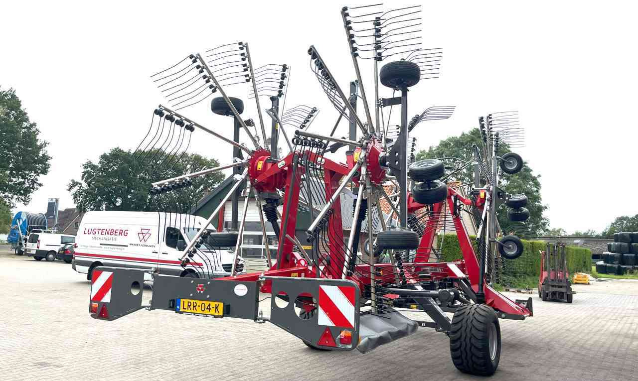 Massey Ferguson RK 1254 TRC-EC Hark 4-elements rake, rugger, zwiller Weidebouwmachines - Tedder/ Rake: picture 4 Massey Ferguson RK 1254 TRC-EC Hark 4-elements rake, rugger, zwiller Weidebouwmachines - Tedder/ Rake: picture 4