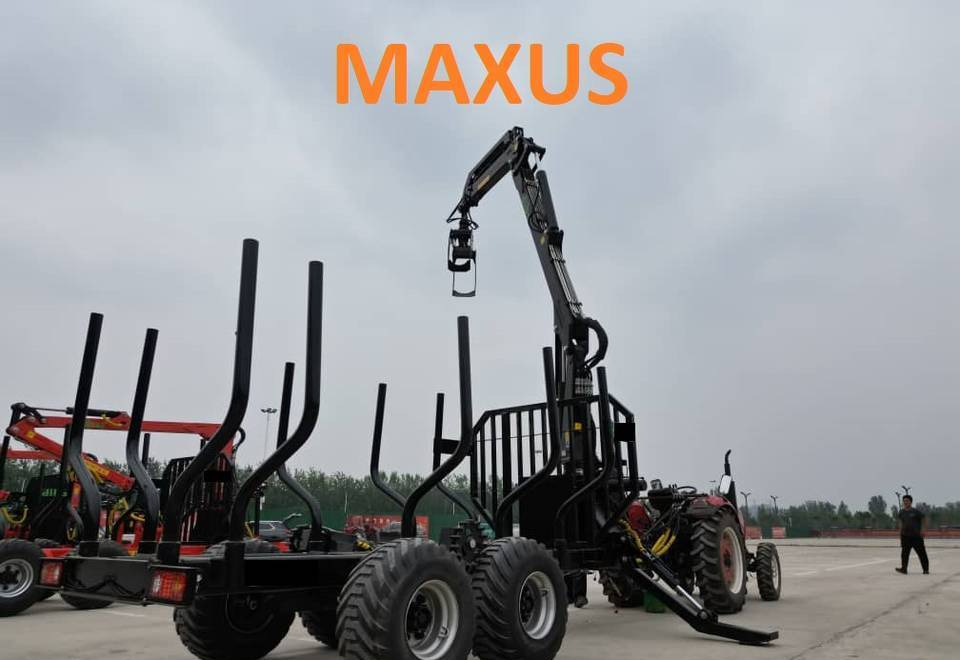 NEW MAXUS 14 TON Trailer 7.8m Crane Warranty up to 10 YEARS | НОВА Прицепа 14 ТОН Кран 7,8 м MAXUS Гарантія до 10 РОКІВ - Forestry trailer: picture 1 NEW MAXUS 14 TON Trailer 7.8m Crane Warranty up to 10 YEARS | НОВА Прицепа 14 ТОН Кран 7,8 м MAXUS Гарантія до 10 РОКІВ - Forestry trailer: picture 1