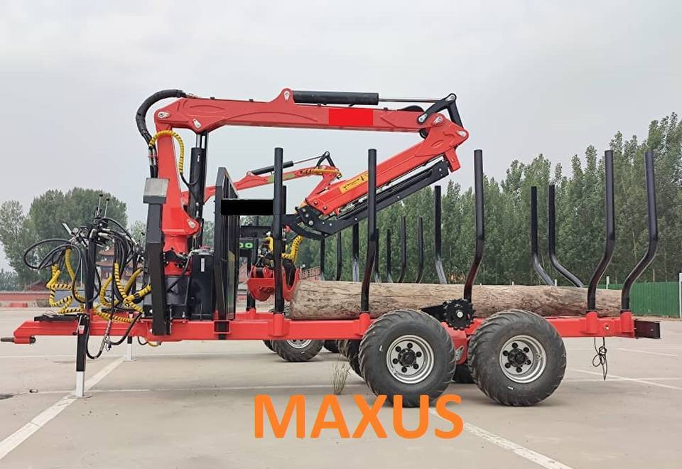 NEW MAXUS 8t Forest Trailer with 2-ton Crane Warranty up to 10 YEARS НОВА прицепа лісова 8т Журавль 2т MAXUS Гарантія до 10 РОКІВ NOWA przyczepa leśna 8t Żuraw 2t MAXUS Gwarancja do 10 LAT - Forestry trailer: picture 1 NEW MAXUS 8t Forest Trailer with 2-ton Crane Warranty up to 10 YEARS НОВА прицепа лісова 8т Журавль 2т MAXUS Гарантія до 10 РОКІВ NOWA przyczepa leśna 8t Żuraw 2t MAXUS Gwarancja do 10 LAT - Forestry trailer: picture 1