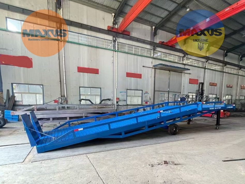 Maxus NEW mobile loading ramp with a capacity of 10 tons - Loading ramp: picture 4 Maxus NEW mobile loading ramp with a capacity of 10 tons - Loading ramp: picture 4