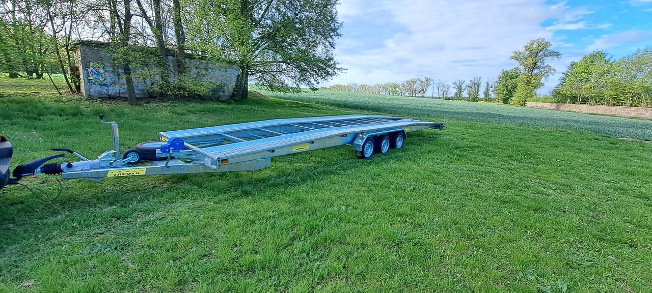 LAWETA Z NAJAZDAMI NA 2 AUTA 8,5x2M DMC 3500, 3 OSIE / CAR TRANSPORTER WITH RAMPS FOR 2 CARS 8.5x2M DMC 3500, 3 AXLES - Autotransporter trailer: picture 3 LAWETA Z NAJAZDAMI NA 2 AUTA 8,5x2M DMC 3500, 3 OSIE / CAR TRANSPORTER WITH RAMPS FOR 2 CARS 8.5x2M DMC 3500, 3 AXLES - Autotransporter trailer: picture 3