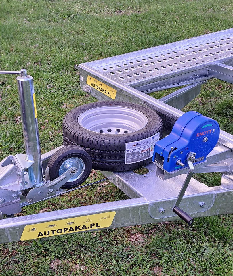 LAWETA Z NAJAZDAMI NA 2 AUTA 8,5x2M DMC 3500, 3 OSIE / CAR TRANSPORTER WITH RAMPS FOR 2 CARS 8.5x2M DMC 3500, 3 AXLES - Autotransporter trailer: picture 4 LAWETA Z NAJAZDAMI NA 2 AUTA 8,5x2M DMC 3500, 3 OSIE / CAR TRANSPORTER WITH RAMPS FOR 2 CARS 8.5x2M DMC 3500, 3 AXLES - Autotransporter trailer: picture 4