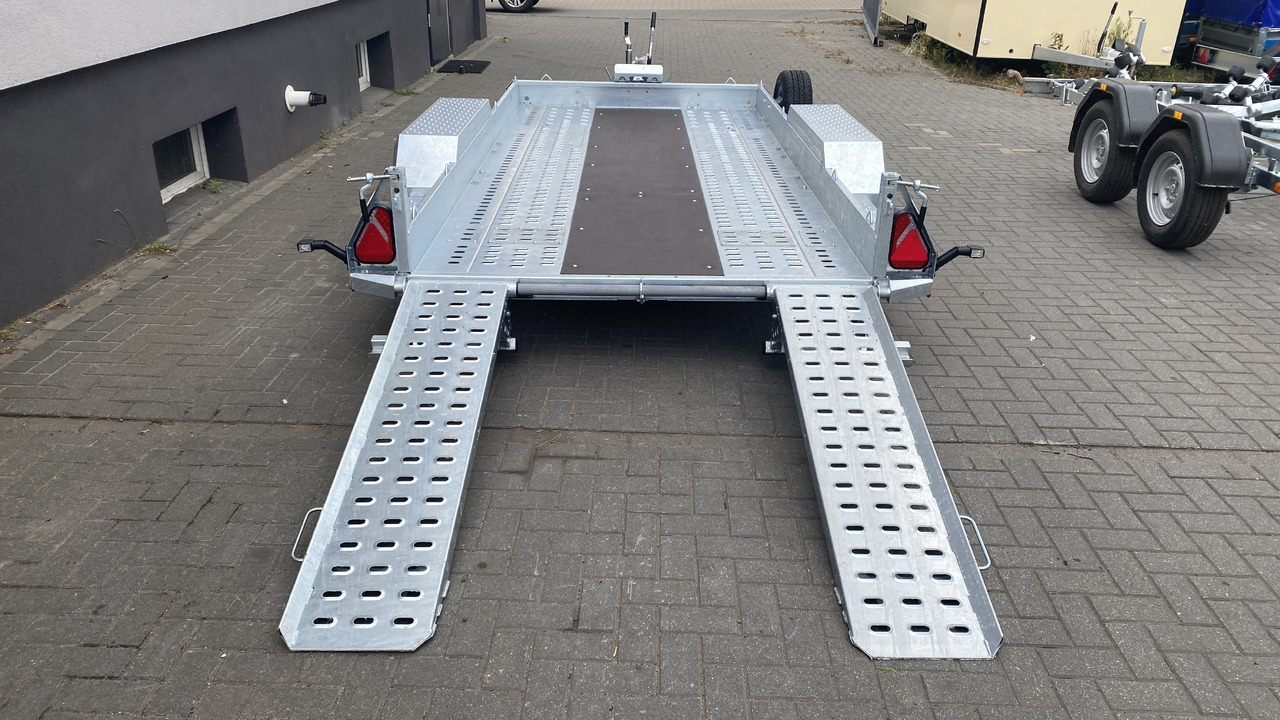 PRZYCZEPA LAWETA DO MINIKOPARKI BUDOWLANA 280x130 CM, DMC 2700 / CONSTRUCTION MINI EXCAVATOR TRANSPORTER TRAILER 280x130 CM, DMC 2700 KG - Plant trailer: picture 3 PRZYCZEPA LAWETA DO MINIKOPARKI BUDOWLANA 280x130 CM, DMC 2700 / CONSTRUCTION MINI EXCAVATOR TRANSPORTER TRAILER 280x130 CM, DMC 2700 KG - Plant trailer: picture 3