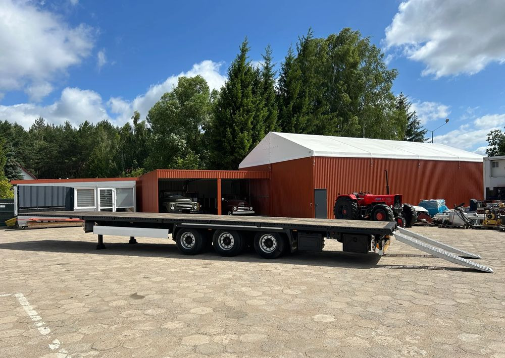 Krone PLATFORMA NISKOPODWOZIOWA z NAJAZDAMI / MEGA R 19.5 / OSIE SAF !! - Low loader semi-trailer: picture 2 Krone PLATFORMA NISKOPODWOZIOWA z NAJAZDAMI / MEGA R 19.5 / OSIE SAF !! - Low loader semi-trailer: picture 2
