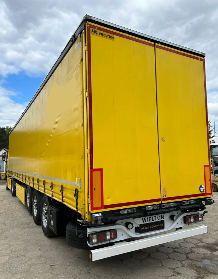 Curtainsider semi-trailer Wielton NS3K FIRANKA / STANDARD / OŚ PODNOSZONA / KOSZ PALETOWY / 2019 ROK !!: picture 7
