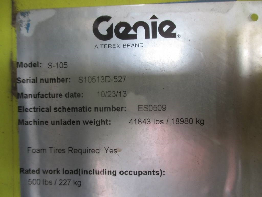 Telescopic boom Genie S 105: picture 18
