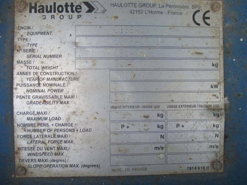 Haulotte Compact 14 - Scissor lift: picture 5 Haulotte Compact 14 - Scissor lift: picture 5