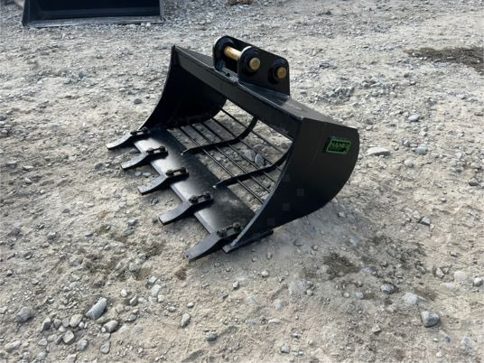 Godet squelette pour 1T à 2T5 - axe 30 mm - Sorting bucket for Construction machinery: picture 4 Godet squelette pour 1T à 2T5 - axe 30 mm - Sorting bucket for Construction machinery: picture 4