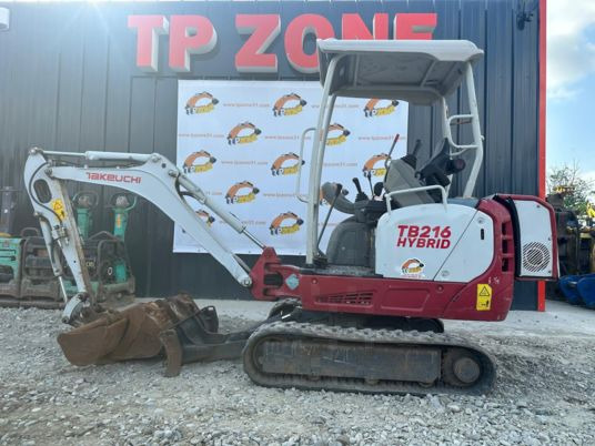 Takeuchi TB216 HYBRID à 18500€ ht - Mini excavator: picture 2 Takeuchi TB216 HYBRID à 18500€ ht - Mini excavator: picture 2