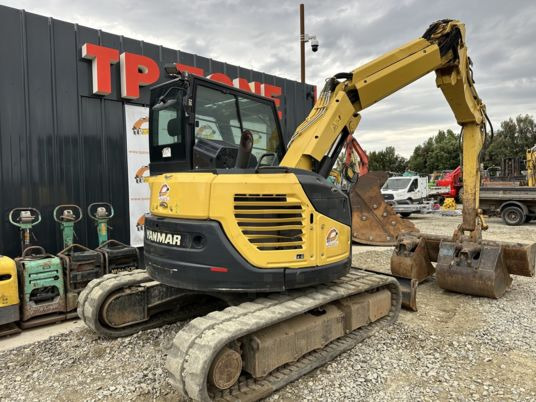 Yanmar B7 Sigma - double déport de bras à 43900 € HT - Crawler excavator: picture 1 Yanmar B7 Sigma - double déport de bras à 43900 € HT - Crawler excavator: picture 1