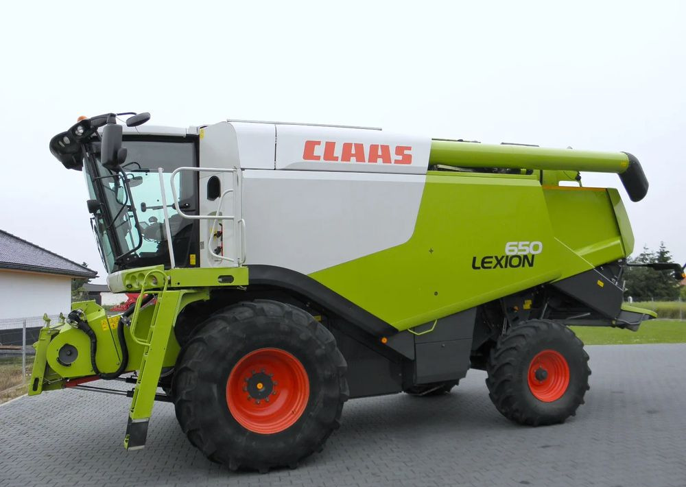 Claas Lexion 650 2014 Rok, heder V750, Nie Malowany, Stan Idealny - Combine harvester: picture 4 Claas Lexion 650 2014 Rok, heder V750, Nie Malowany, Stan Idealny - Combine harvester: picture 4