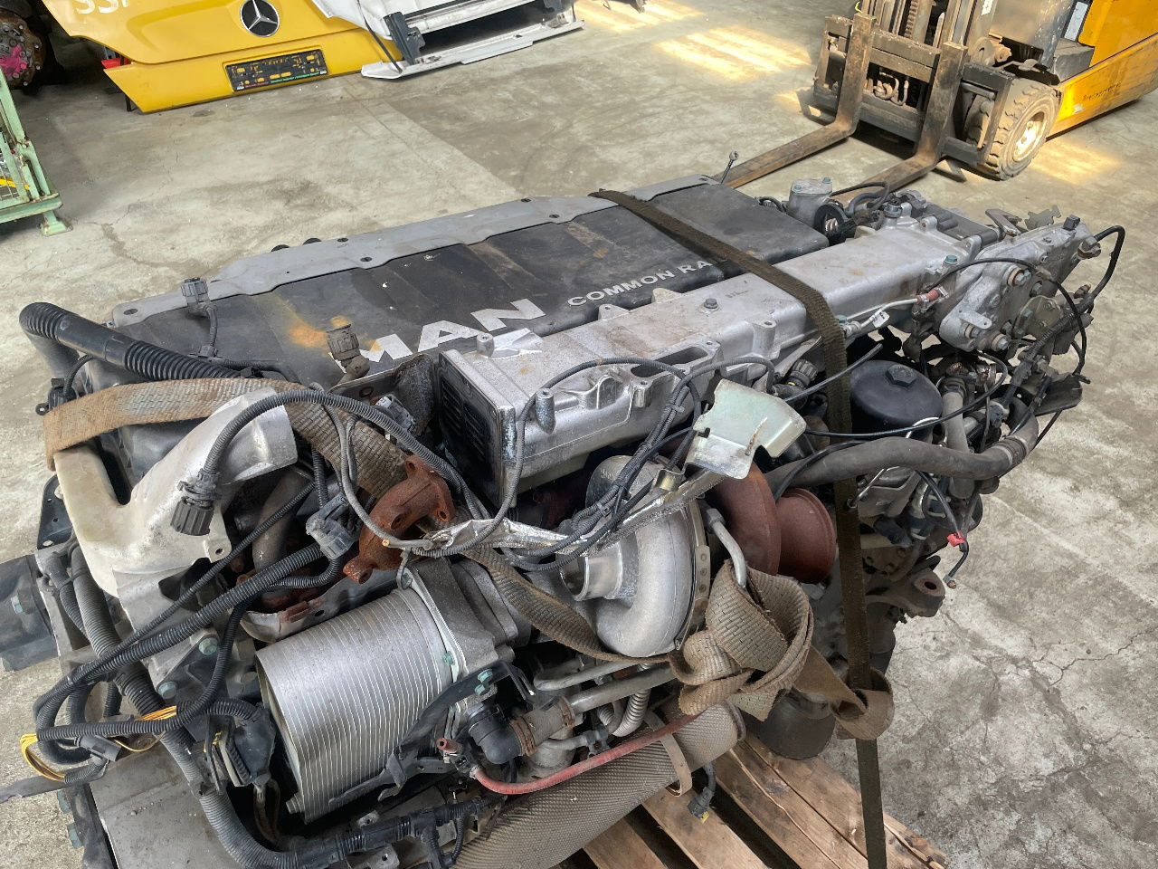 Engine for Truck MAN MAN Motor D2676 LF45 TGS TGX D 2676 LF 45 Euro 6: picture 6