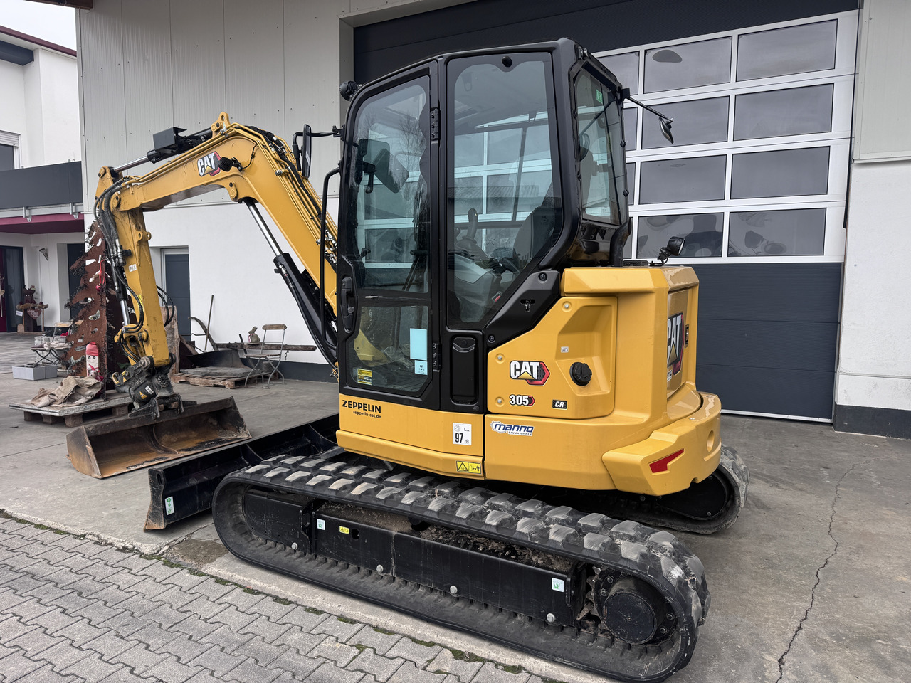 CATERPILLAR 305 CR - Mini excavator: picture 3 CATERPILLAR 305 CR - Mini excavator: picture 3