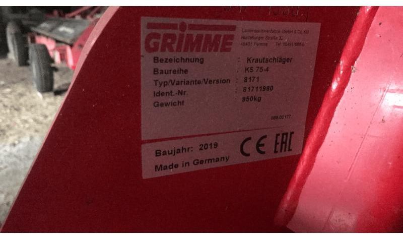GRIMME KS75/4 - Potato equipment: picture 5 GRIMME KS75/4 - Potato equipment: picture 5