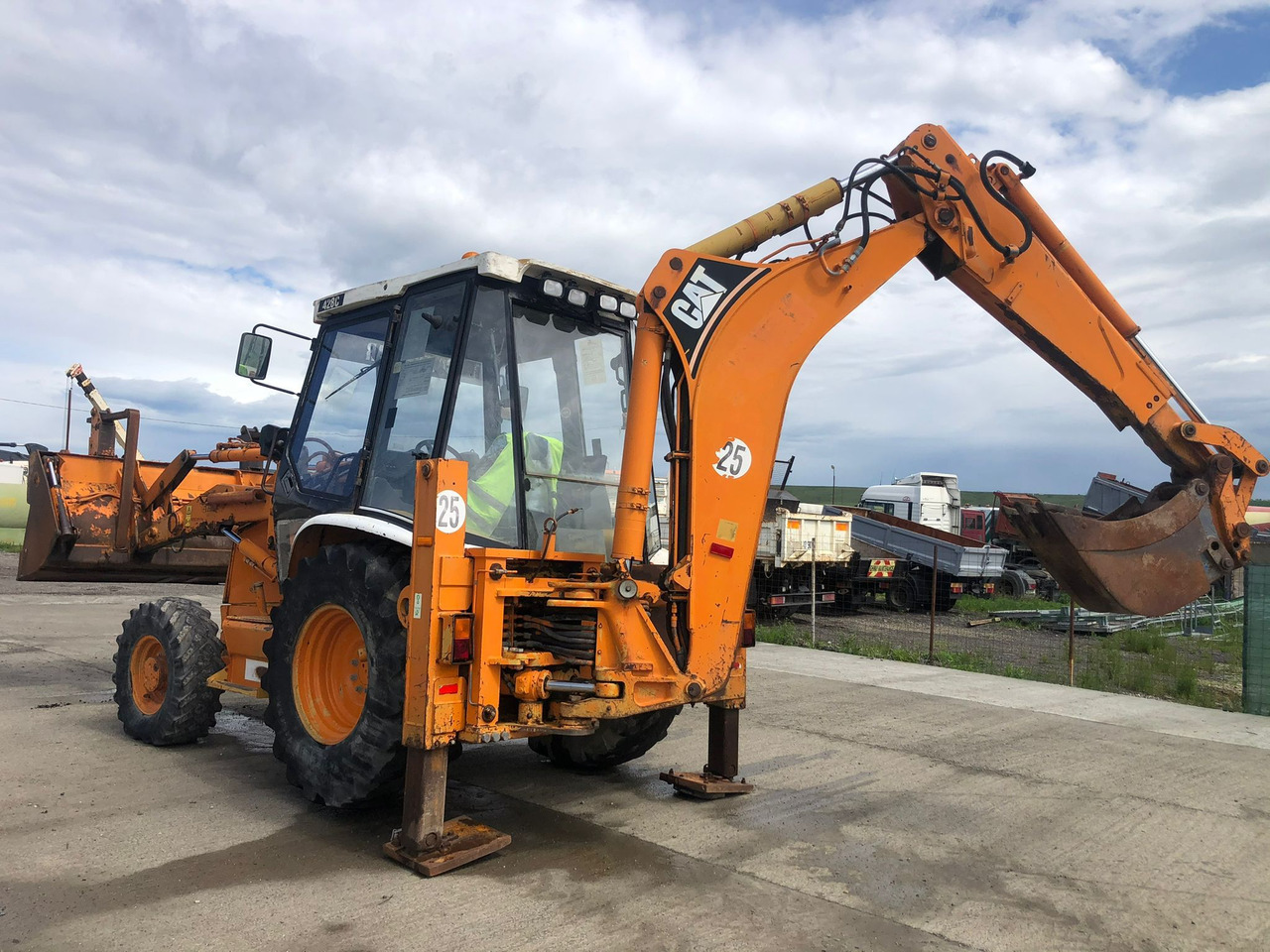 CATERPILLAR 428 C TERRACING EQUIPMENT BULLDOEXCAVATOR - Backhoe loader: picture 2 CATERPILLAR 428 C TERRACING EQUIPMENT BULLDOEXCAVATOR - Backhoe loader: picture 2