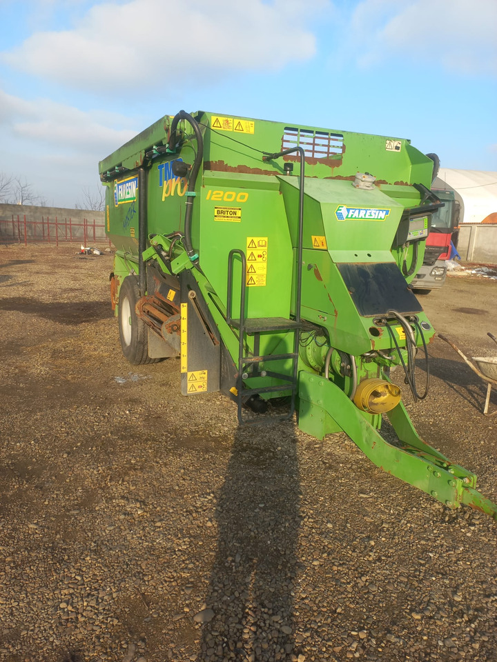 Forage mixer wagon FARESIN TMR 1200 TEHNOLOGICAL TRAILER: picture 14
