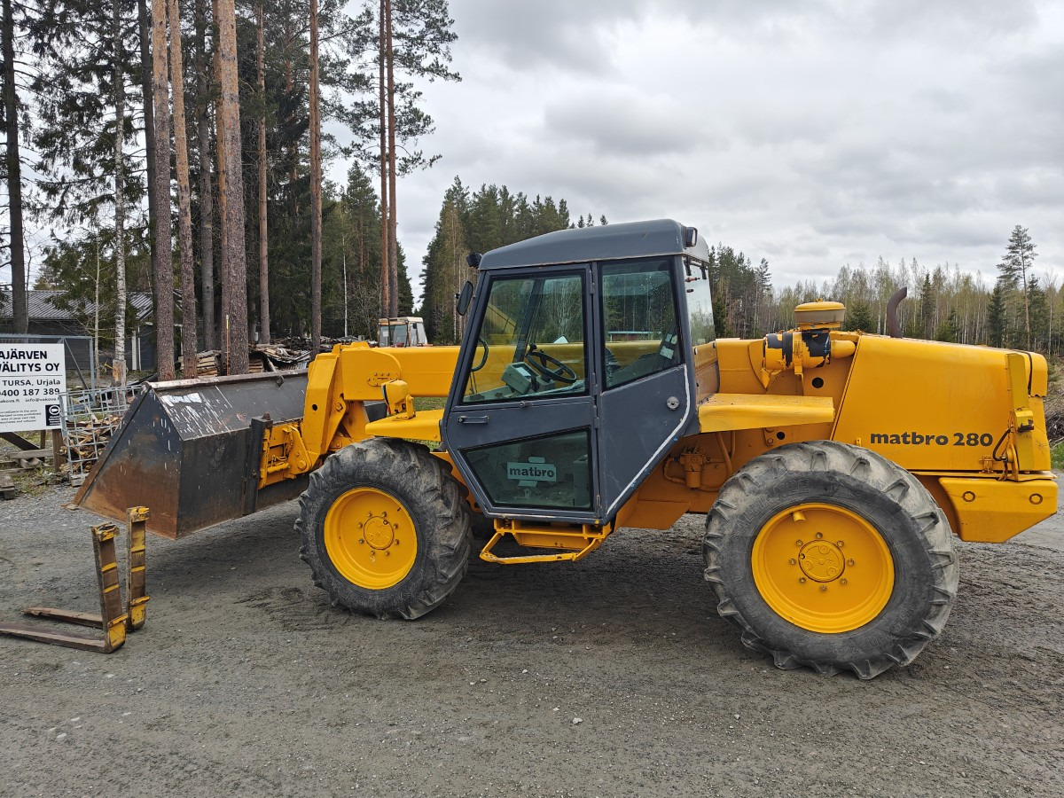 MATBRO 280 - Telescopic handler: picture 4 MATBRO 280 - Telescopic handler: picture 4