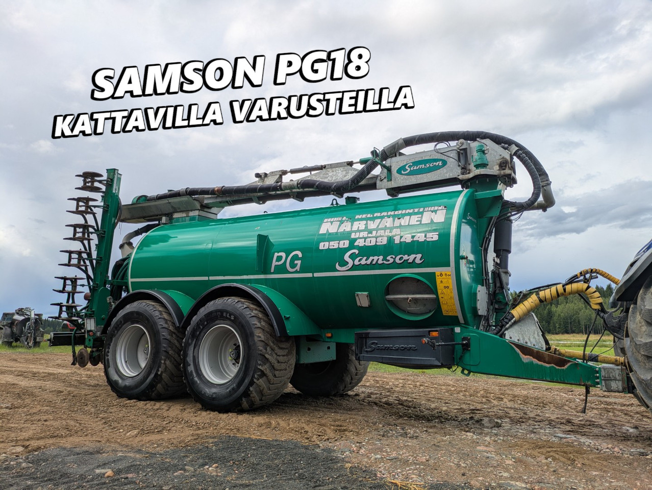 SAMSON PG18 - Slurry tanker: picture 1 SAMSON PG18 - Slurry tanker: picture 1