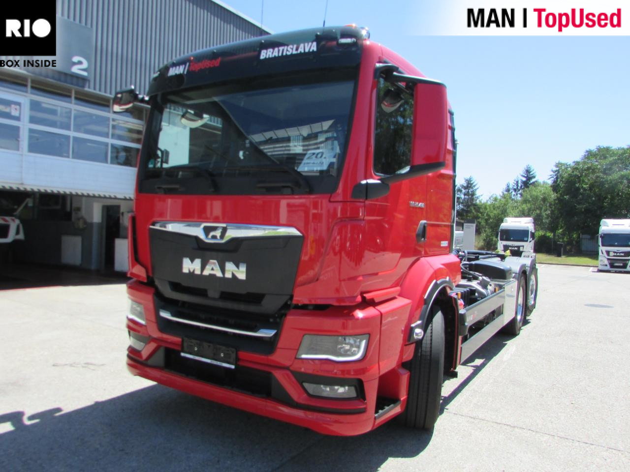 MAN TGS 26.480 6x2-4 BL CH HIAB Euro6 Retarder Klima - Hook lift truck: picture 1 MAN TGS 26.480 6x2-4 BL CH HIAB Euro6 Retarder Klima - Hook lift truck: picture 1