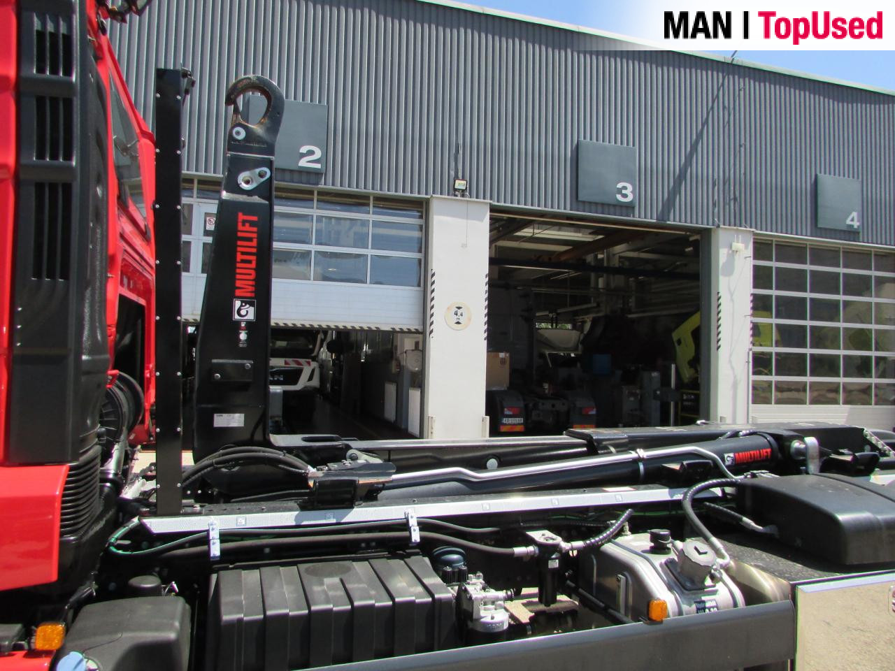 MAN TGS 26.480 6x2-4 BL CH Euro6 Retarder Klima AHK ZV - Hook lift truck: picture 5 MAN TGS 26.480 6x2-4 BL CH Euro6 Retarder Klima AHK ZV - Hook lift truck: picture 5