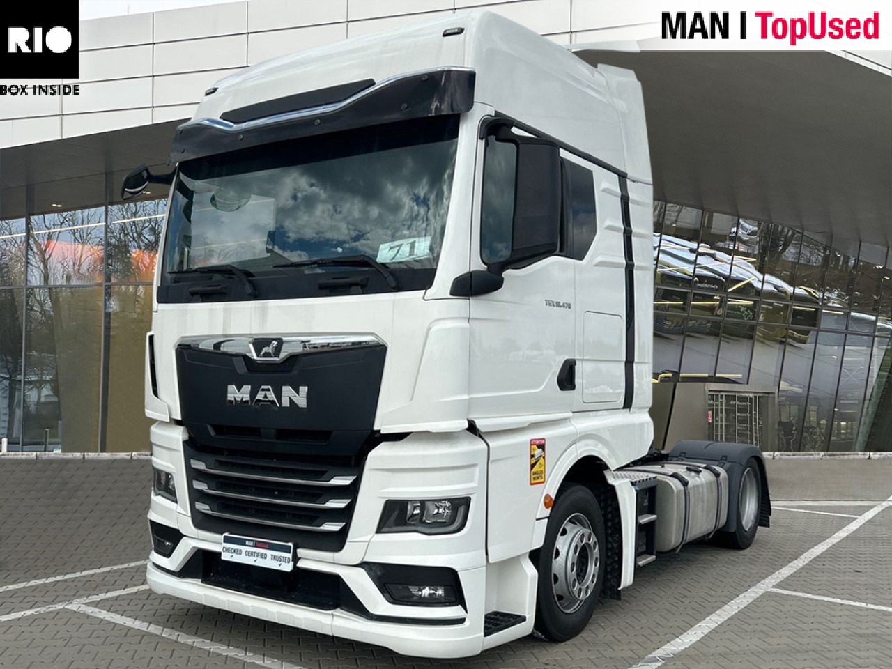 MAN TGX 18.470 4x2 LL SA Euro6 Retarder Klima ZV - Tractor unit: picture 1 MAN TGX 18.470 4x2 LL SA Euro6 Retarder Klima ZV - Tractor unit: picture 1