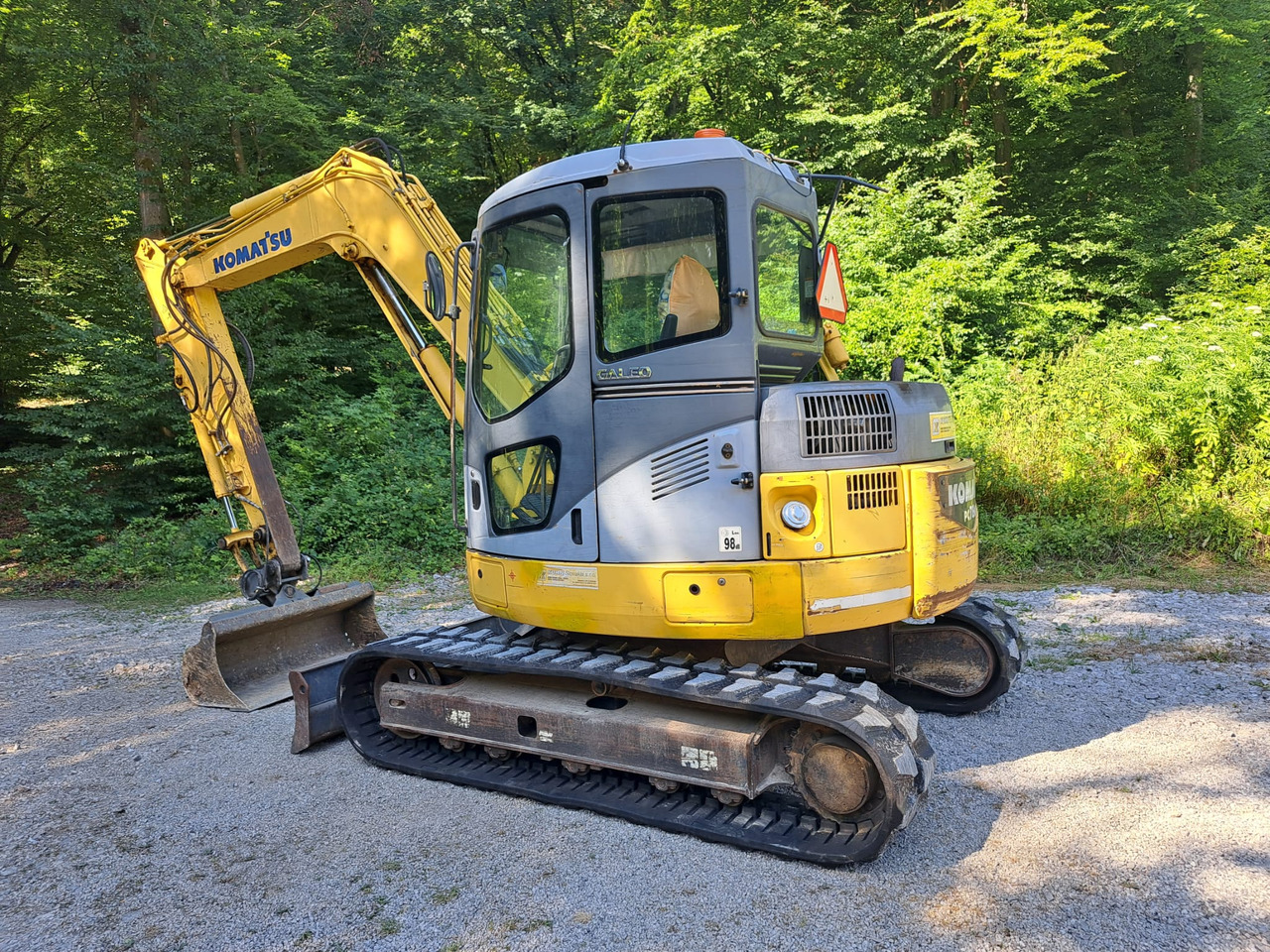 KOMATSU PC 78 new tracks - Crawler excavator: picture 1 KOMATSU PC 78 new tracks - Crawler excavator: picture 1