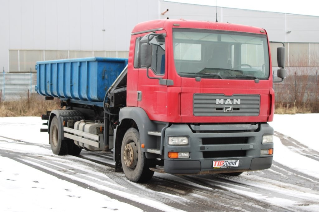 MAN TGA 18.350, CRANE HIAB 102 - Hook lift truck, Crane truck: picture 1 MAN TGA 18.350, CRANE HIAB 102 - Hook lift truck, Crane truck: picture 1