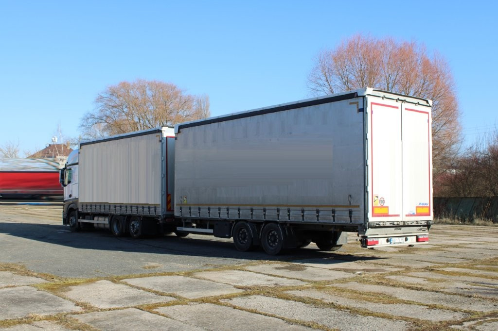 Mercedes-Benz Actros 2542 - Curtain side truck: picture 4 Mercedes-Benz Actros 2542 - Curtain side truck: picture 4