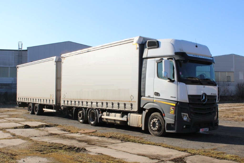 Mercedes-Benz Actros 2542 - Curtain side truck: picture 1 Mercedes-Benz Actros 2542 - Curtain side truck: picture 1