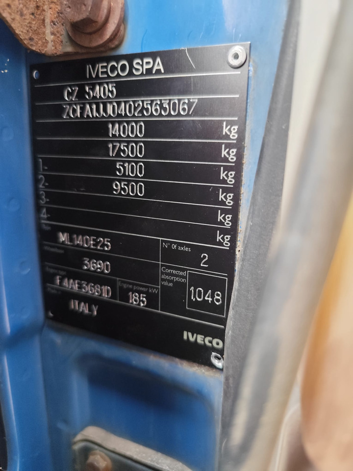 IVECO EUROCARGO 140E25 - Tipper: picture 2 IVECO EUROCARGO 140E25 - Tipper: picture 2