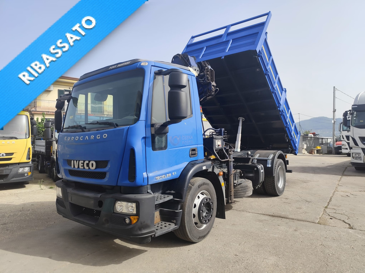 IVECO EUROCARGO 190EL28 - Crane truck, Tipper: picture 1 IVECO EUROCARGO 190EL28 - Crane truck, Tipper: picture 1