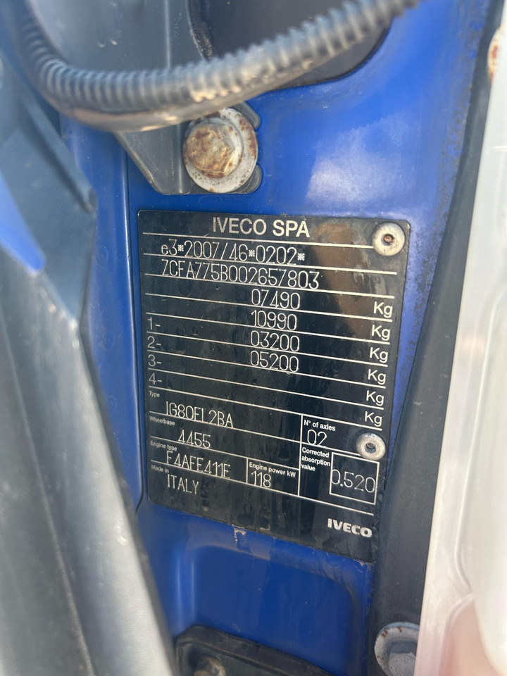 Crane truck, Crane truck IVECO EUROCARGO 75-160: picture 29