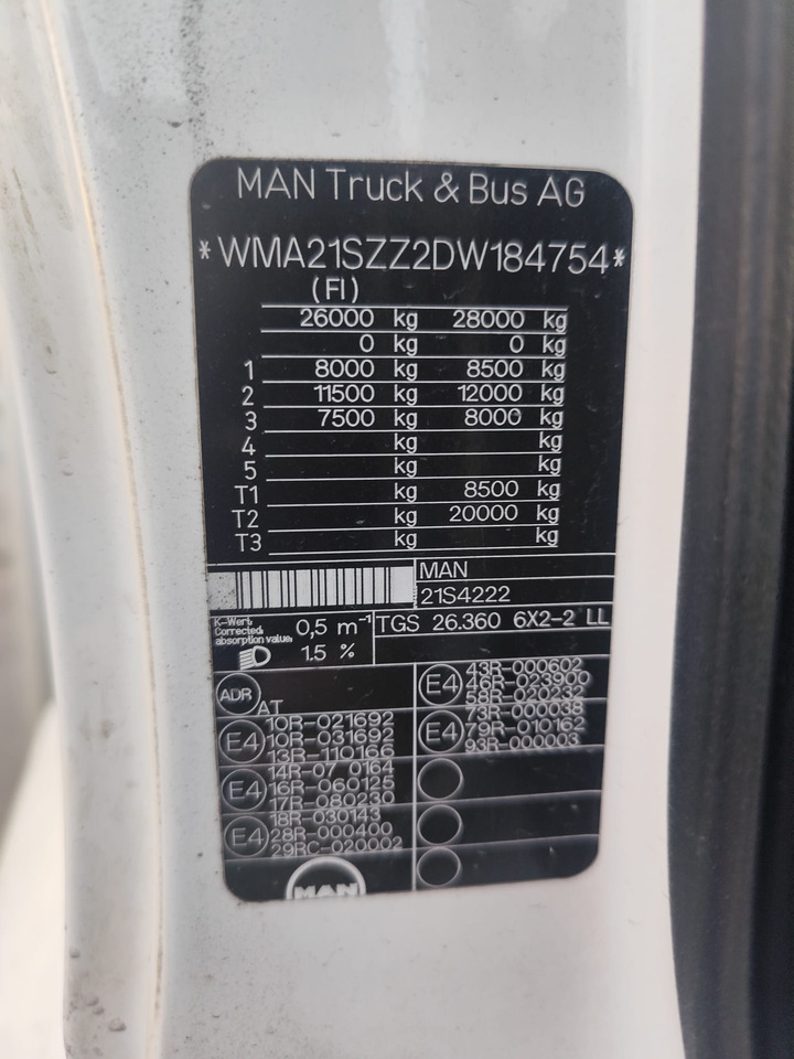 MAN TGS 26.360 - Dropside/ Flatbed truck: picture 4 MAN TGS 26.360 - Dropside/ Flatbed truck: picture 4