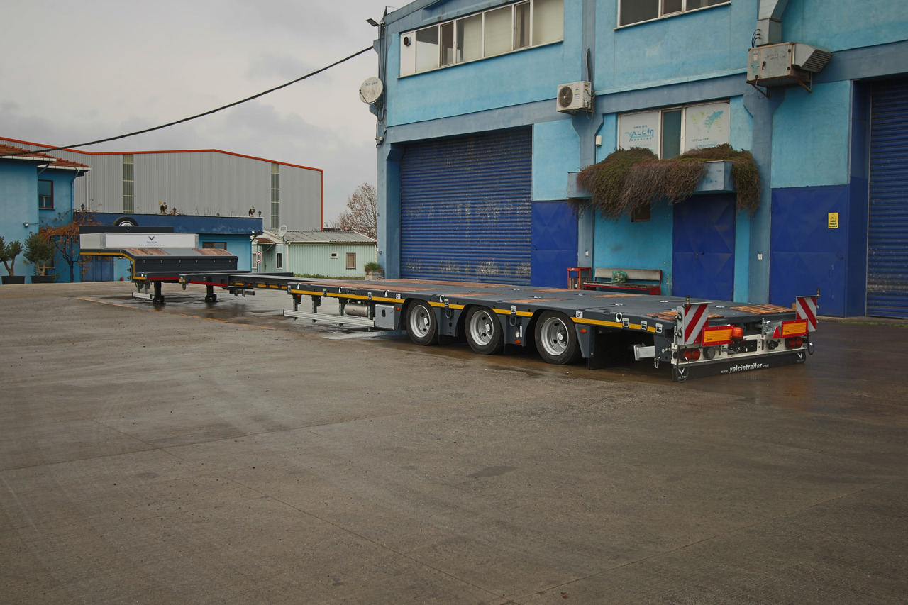 YALCIN 3 ESSIEUX EXTENSIBLE VERSION 760mm DE HAUT - Low loader semi-trailer: picture 1 YALCIN 3 ESSIEUX EXTENSIBLE VERSION 760mm DE HAUT - Low loader semi-trailer: picture 1