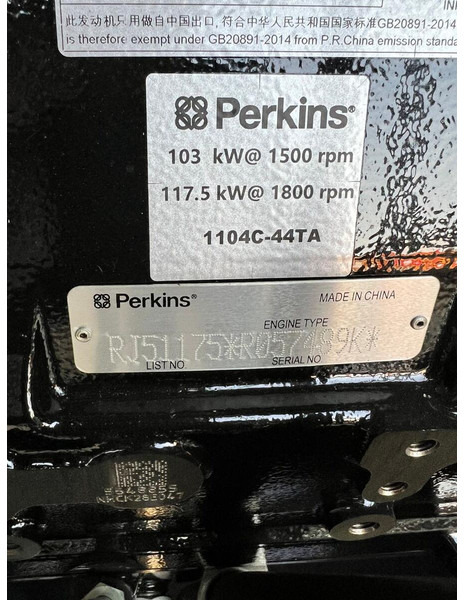 Perkins SP110GFS leasing Perkins SP110GFS: picture 8