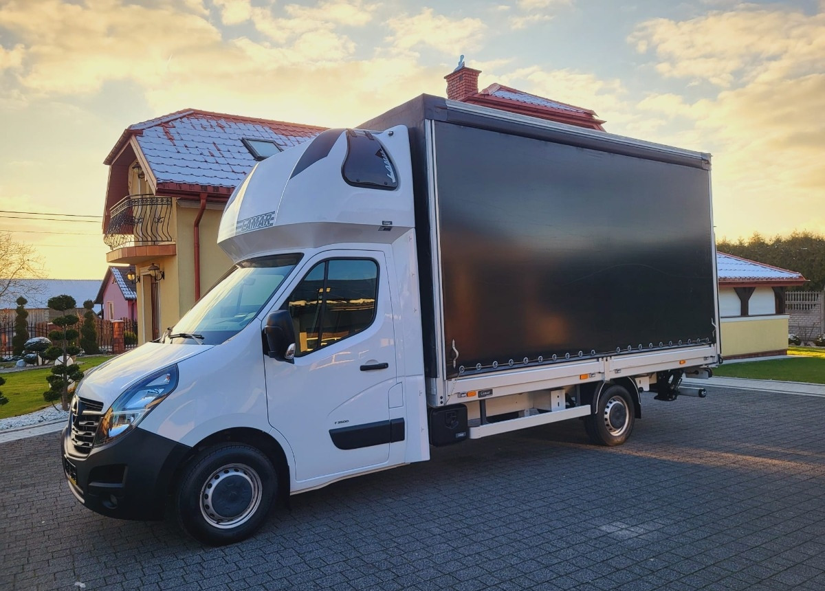 Opel Movano z windą salon Polska - Curtain side van: picture 3 Opel Movano z windą salon Polska - Curtain side van: picture 3