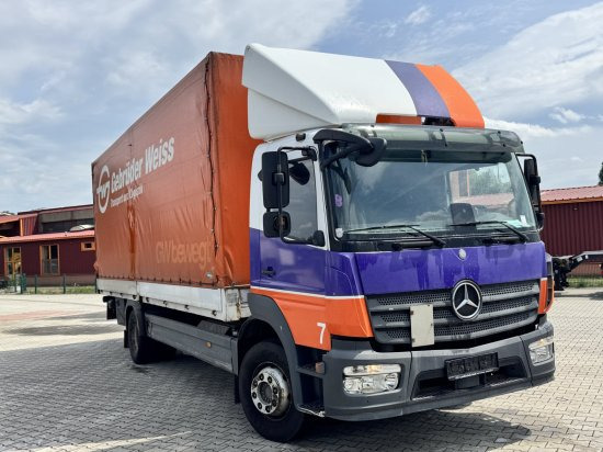 Mercedes-Benz Atego N2 Euro 6 - Curtain side truck: picture 1 Mercedes-Benz Atego N2 Euro 6 - Curtain side truck: picture 1