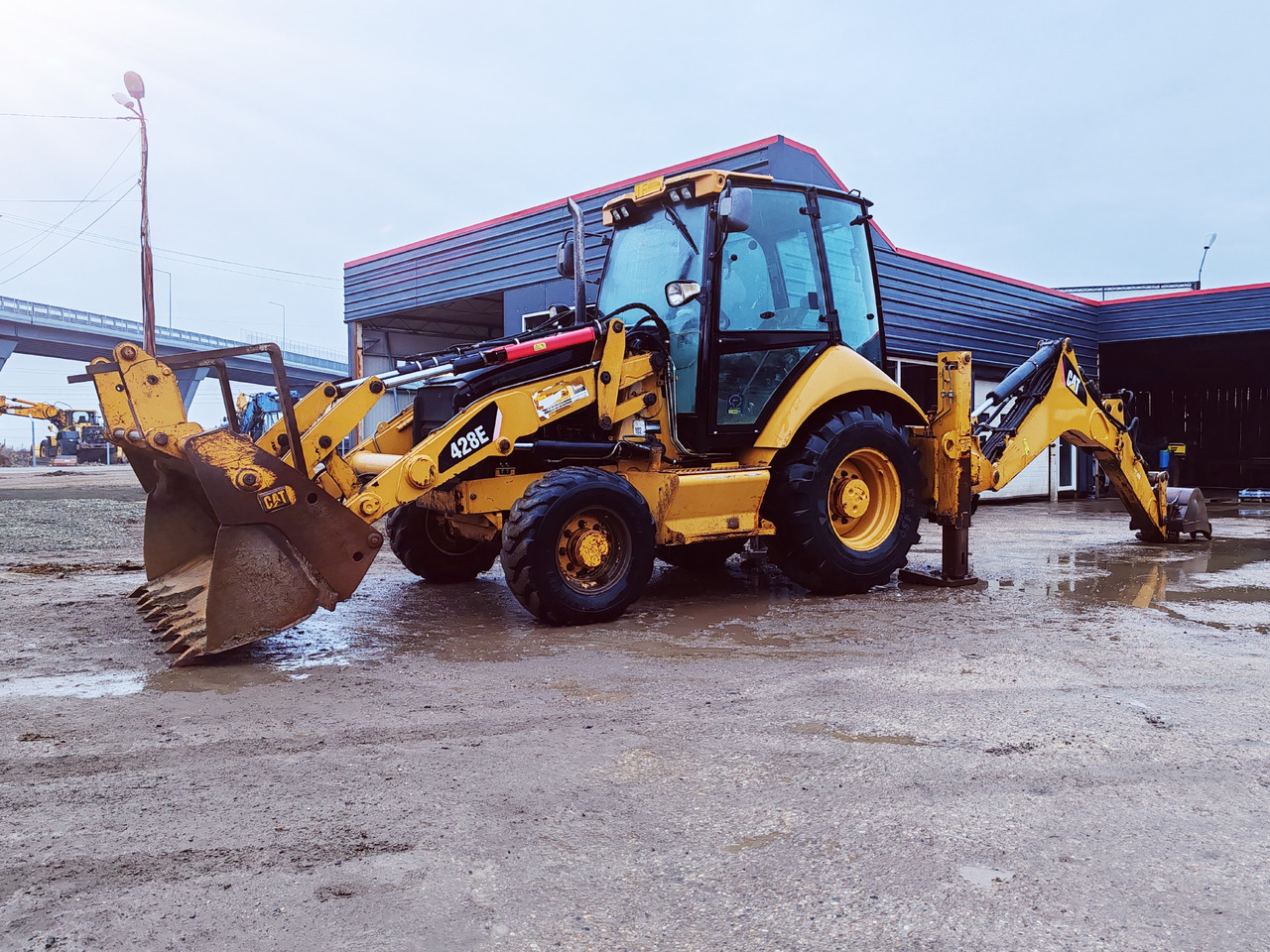CATERPILLAR 428E - Backhoe loader: picture 3 CATERPILLAR 428E - Backhoe loader: picture 3