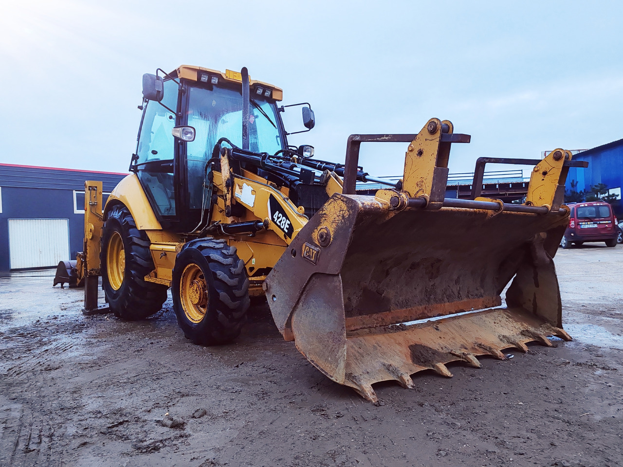 CATERPILLAR 428E - Backhoe loader: picture 4 CATERPILLAR 428E - Backhoe loader: picture 4
