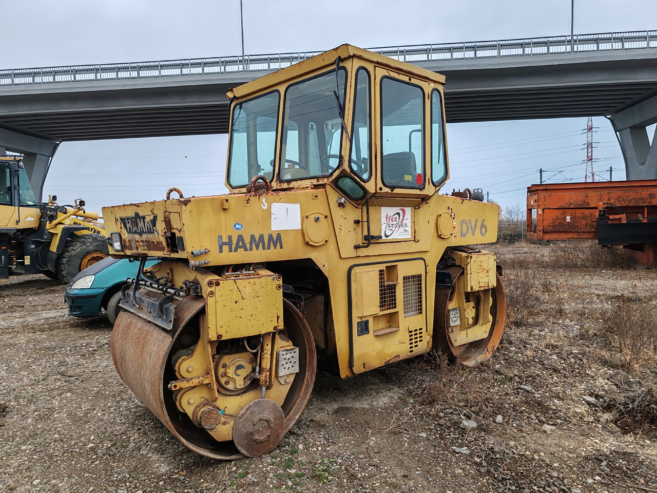 Hamm DV6 - Road roller: picture 1 Hamm DV6 - Road roller: picture 1